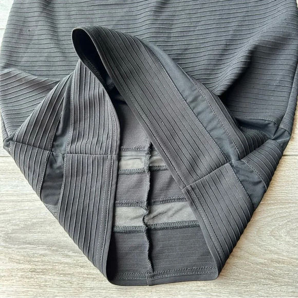 Joseph  Ribkoff Boat Neck Sheath Dress with Mesh Inserts - Picture 9 of 16